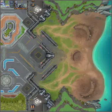 lol swarm map: the beachhead