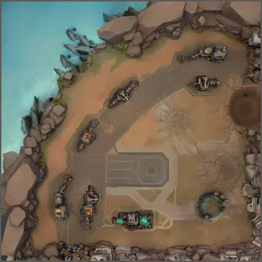 lol swarm map: the outskirts