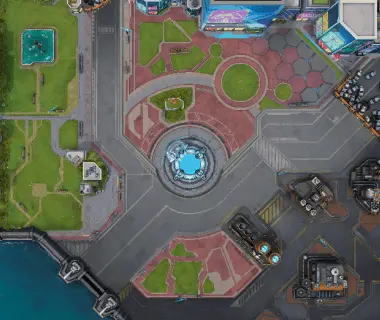 lol swarm map: warehouse-district